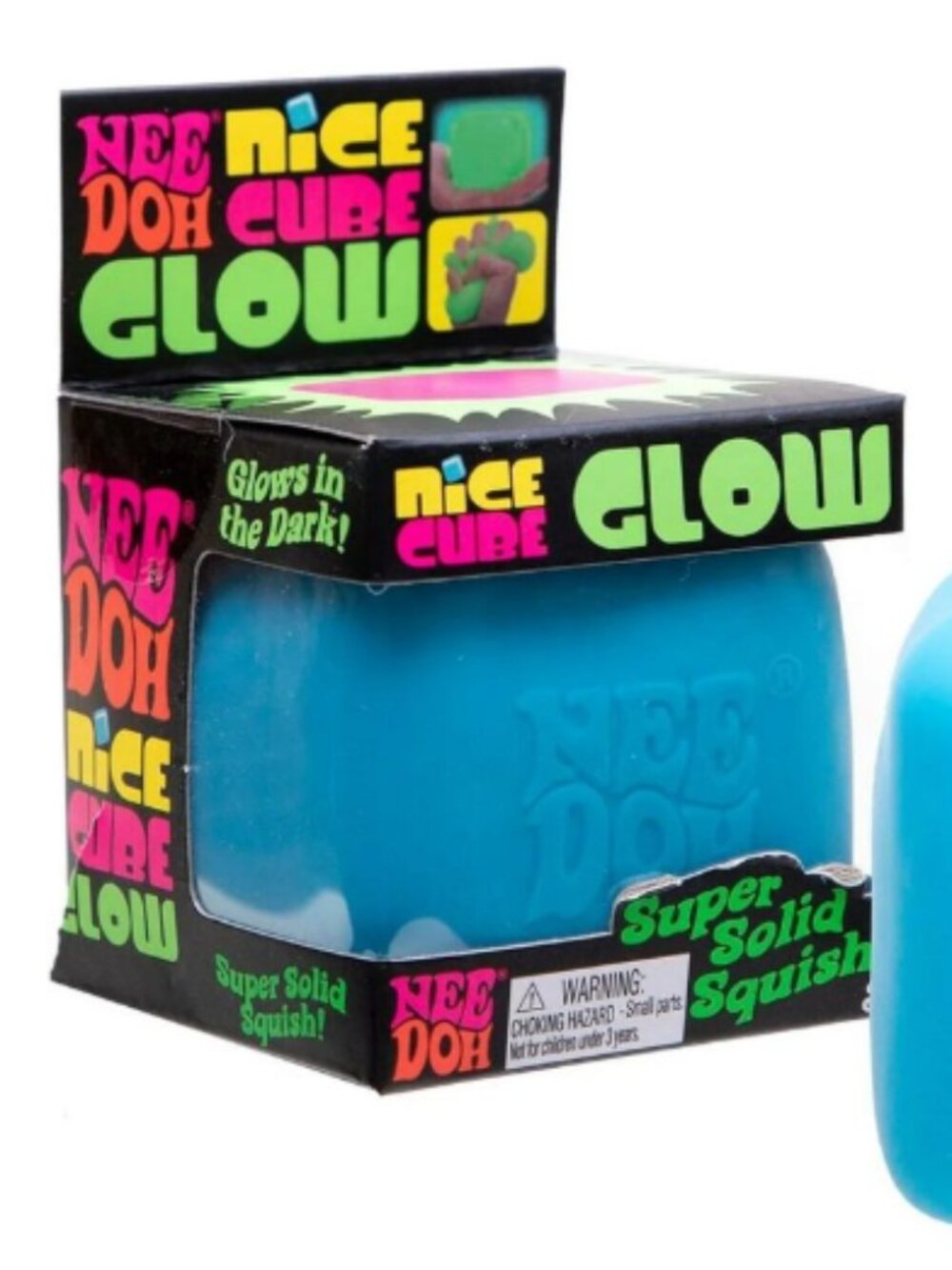 NEW Needoh Nice cube glow | Blue